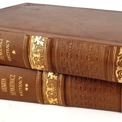 SIENKIEWICZ- KRZYŻACY t. I,II wyd. 1960 drzeworyty  TOEPFER