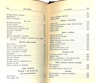 STAFFE- PIĘKNOŚĆ I ZDROWIE. Praktyczne rady, wskazówki i przepisy dla kobiet, wyd. 1903 - 5