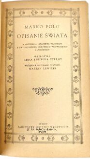 MARCO POLO - OPISANIE ŚWIATA - 6
