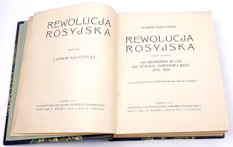 KULCZYCKI - REWOLUCJA ROSYJSKA Cz.1-2 [komplet w 2 wol.] - 4