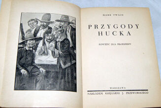 TWAIN- PRZYGODY HUCKA wyd. 1934 - 2