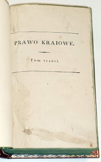 POWSZECHNE PRAWO KRAIOWE DLA PAŃSTW PRUSKICH Cz. 2,t.1 1826 - 3
