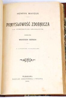 MAYEUX - POMYSŁOWOŚĆ ZDOBNICZA. oprawa - 4