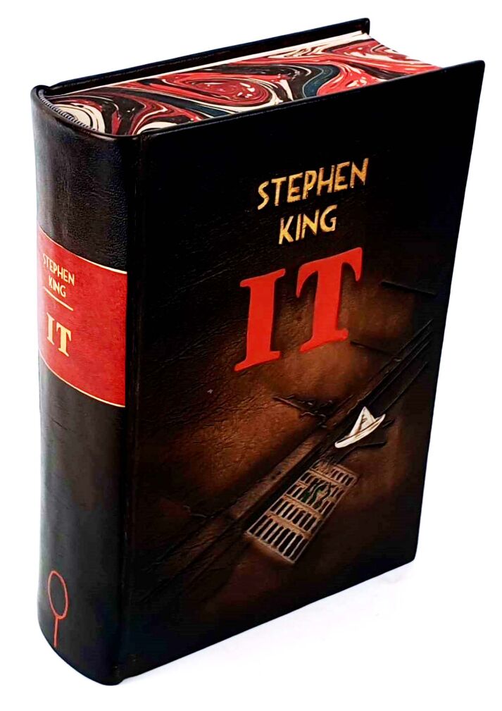 STEPHEN KING - IT first edition, leather bound, NFT token