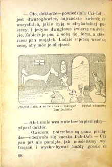LOFTING- DOKTOR DOLITTLE I JEGO ZWIERZETA / DOCTOR DOLITTLE AND HIS ANIMALS 1st edition 1934 - 4