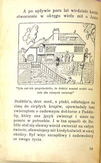 LOFTING- DOKTOR DOLITTLE I JEGO ZWIERZETA / DOCTOR DOLITTLE AND HIS ANIMALS 1st edition 1934 - 5