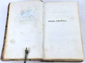 MICKIEWICZ - PAN TADEUSZ  t.1-2 [komplet w 1 wol.]. Paryż 1834, wyd.1 - 17