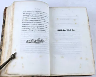 MICKIEWICZ - PAN TADEUSZ  t.1-2 [komplet w 1 wol.]. Paryż 1834, wyd.1 - 19