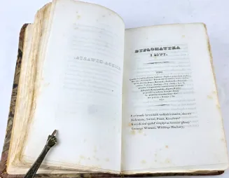 MICKIEWICZ - PAN TADEUSZ  t.1-2 [komplet w 1 wol.]. Paryż 1834, wyd.1 - 21