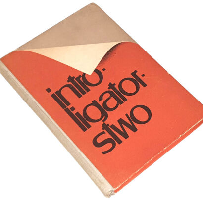 ZJAWIŃSKI- INTROLIGATORSTWO oprawa starych ksiąg