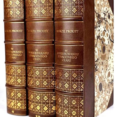 PROUST- W POSZUKIWANIU STRACONEGO CZASU t. 1-7 (komplet w 3wol.)