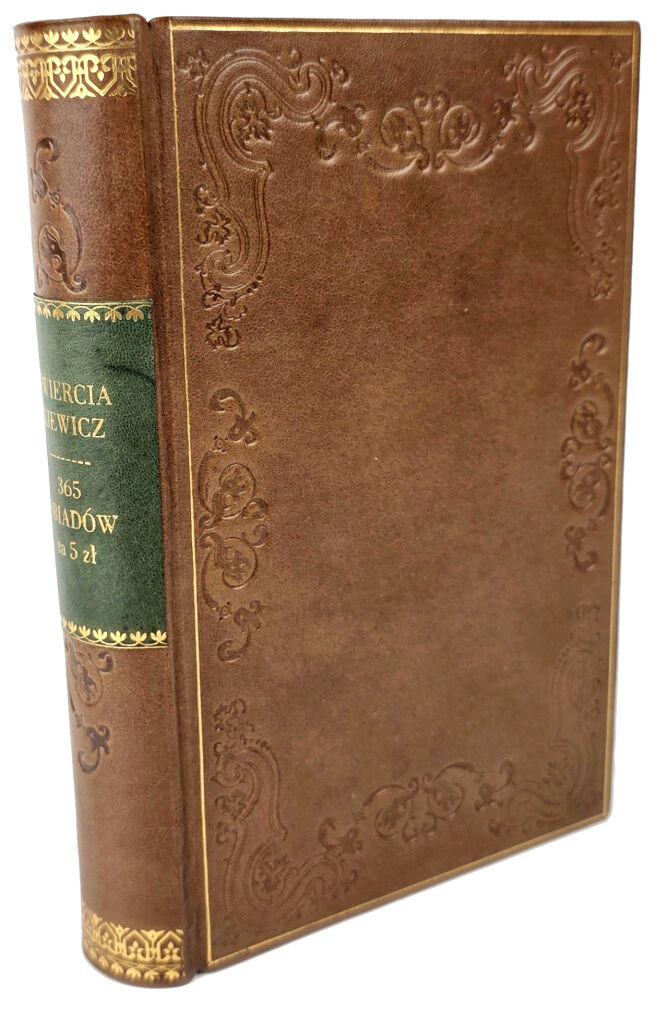 ĆWIERCZAKIEWICZOWA- 365 OBIADÓW wyd. 1894 oprawa