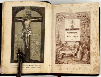 KEMPIS- O NAŚLADOWANIU CHRYSTUSA KSIĄG CZWORO wyd. 1862 - 3