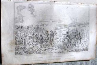 BOBROWICZ - NAPOLEON BONAPARTE Obrazy bitew i czynów wojennych Bohatera 90 STALORYTÓW  wyd.1838r. PÓŁSKÓREK - 11