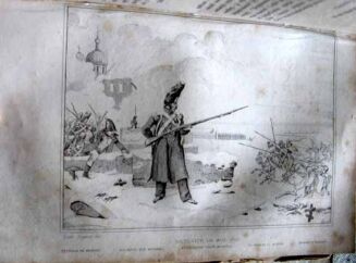 BOBROWICZ - NAPOLEON BONAPARTE Obrazy bitew i czynów wojennych Bohatera 90 STALORYTÓW  wyd.1838r. PÓŁSKÓREK - 15