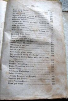 BOBROWICZ - NAPOLEON BONAPARTE Obrazy bitew i czynów wojennych Bohatera 90 STALORYTÓW  wyd.1838r. PÓŁSKÓREK - 22