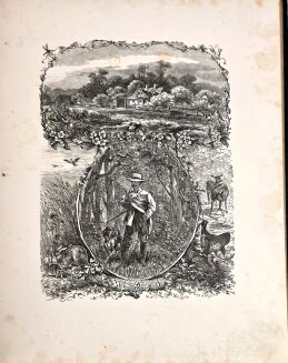 POL- ROK MYŚLIWCA wyd. 1870 z rysunkami Kossaka. Oprawa: Introligator A. Getritz we Lwowie - 8