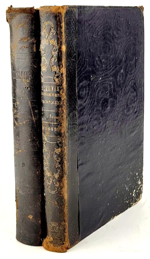 GERALD-WYŻYCKI- ZIELNIK ekonomiczno-techniczny, czyli opisanie drzew, krzewów i roślin t.1-2 Wilno 1845