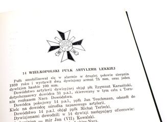 GALSTER- KSIĘGA PAMIĄTKOWA ARTYLERII POLSKIEJ 1914-1939 - 8