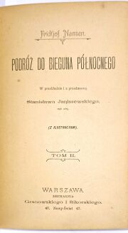 NANSEN - PODRÓŻ DO BIEGUNA PÓŁNOCNEGO wyd. 1898 - 5