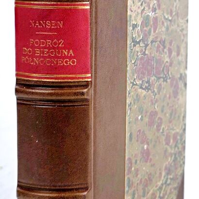 NANSEN - PODRÓŻ DO BIEGUNA PÓŁNOCNEGO wyd. 1898