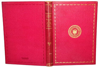 LUDYGA-LASKOWSKI - MATERJAŁY DO HISTORJI POWSTAŃ ŚLĄSKICH t. I 1919-1920 oprawa luksusowa skóra z epoki, futerał  - 2