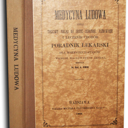 SIMON- MEDYCYNA LUDOWA wyd. 1860