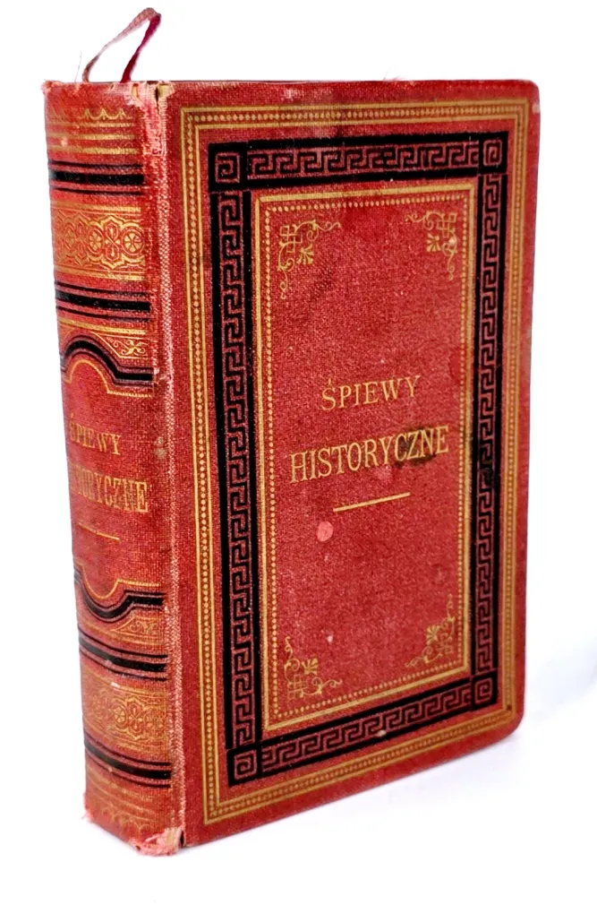 NIEMCEWICZ- ŚPIEWY HISTORYCZNE 1862. Lwowska oprawa wydawnicza