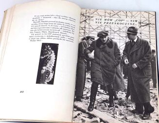 WAŃKOWICZ- SZTAFETA Książka o polskim pochodzie gospodarczym ORYGINAŁ 1939r. ilustracje OPRAWA - 13