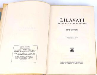 JELEŃSKI- LILAVATI. ŚLADAMI PITAGORASA. Rozrywki matematyczne. Wyd.1 - 7