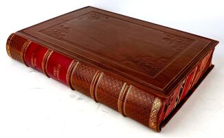 FREDRO - PIĘĆ KOMEDII 1954r. ilustr. Szancer,  oprawa luksusowa skóra - 3