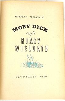 MELVILLE- MOBY DICK first polish edition - 5