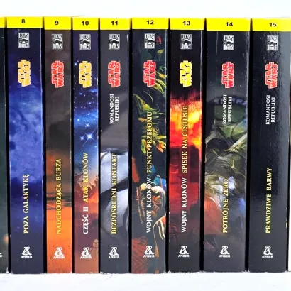Kolekcja książek STAR WARS - 21 tomów kolekcja