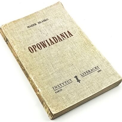 HŁASKO- OPOWIADANIA Paryż 1963