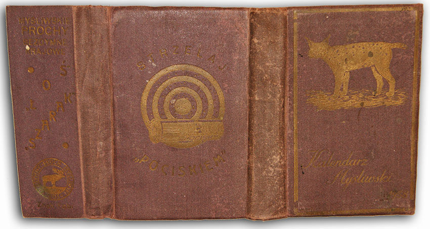 KALENDARZ MYŚLIWSKI 1938