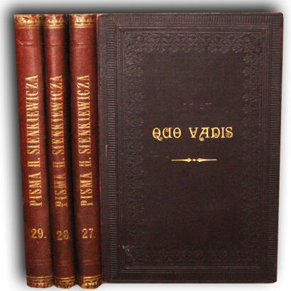 SIENKIEWICZ - QUO VADIS wydanie 1900r.