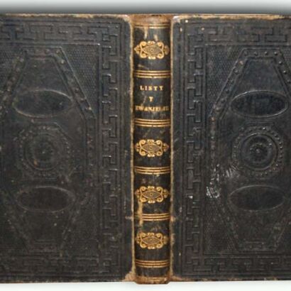 LISTY I EWANJELJE wyd. 1842 LUKSUSOWA OPRAWA