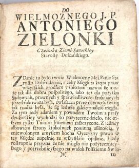GROICKI - ZBIÓR ROZPRAW DOTYCZĄCYCH MAGDEBURSKIEGO PRAWA MIEJSKIEGO Przemyśl 1760 - 5
