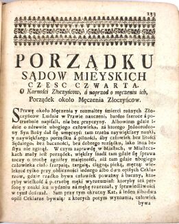 GROICKI - ZBIÓR ROZPRAW DOTYCZĄCYCH MAGDEBURSKIEGO PRAWA MIEJSKIEGO Przemyśl 1760 - 9