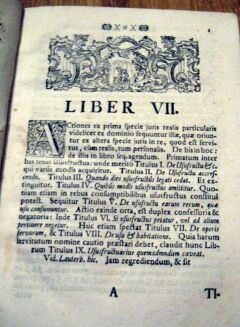 PEREGRINI- DISSERTATIO ACADEMICA... INSTITUTIONUM TITULOS 1755 [PODRĘCZNIK PRAWA] - 6