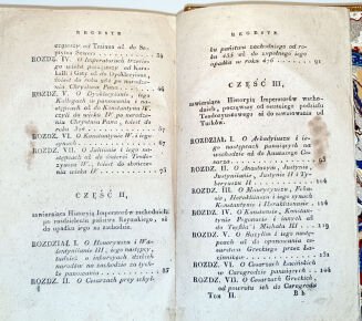SZYBIŃSKI- KROTKA WIADOMOŚĆ O ZNAKOMITSZYCH W SWIECIE MONARCHIACH t.1-2, 1813/14 - 9