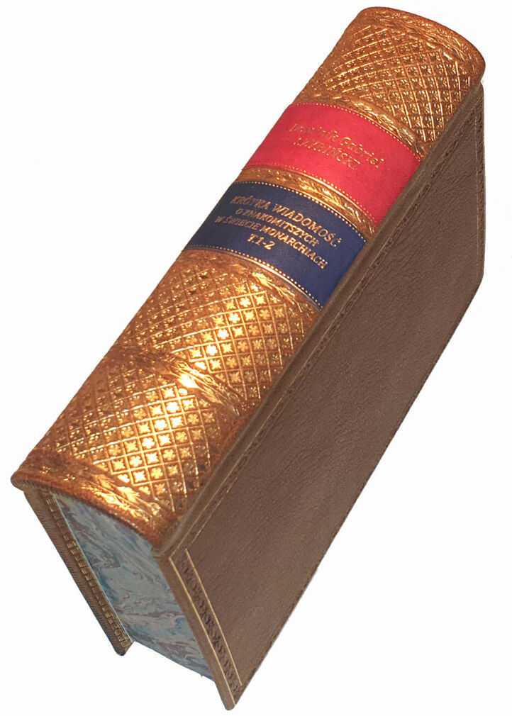 SZYBIŃSKI- KROTKA WIADOMOŚĆ O ZNAKOMITSZYCH W SWIECIE MONARCHIACH t.1-2, 1813/14