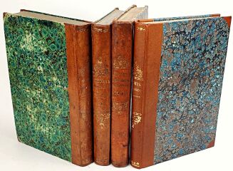 THIERS - HISTORYA ZGROMADZEŃ PRAWODAWCZYCH t.1-4 [komplet] 1845 oprawa - 3