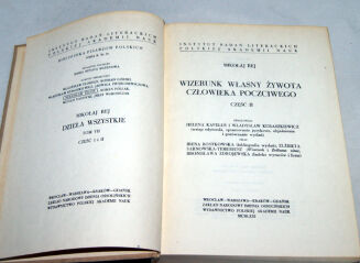 REJ- WIZERUNK WŁASNY ŻYWOTA CZŁOWIEKA POCZCIWEGO 1-2 - 2