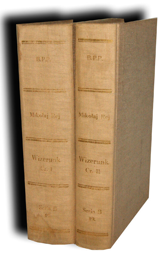 REJ- WIZERUNK WŁASNY ŻYWOTA CZŁOWIEKA POCZCIWEGO 1-2