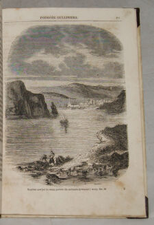 SWIFT - PODRÓŻE GULIWERA. GULIWER DLA DZIECI czyli najciekawsze przygody tego wędrowca  1855r.  chromolitografia Fajans - 6