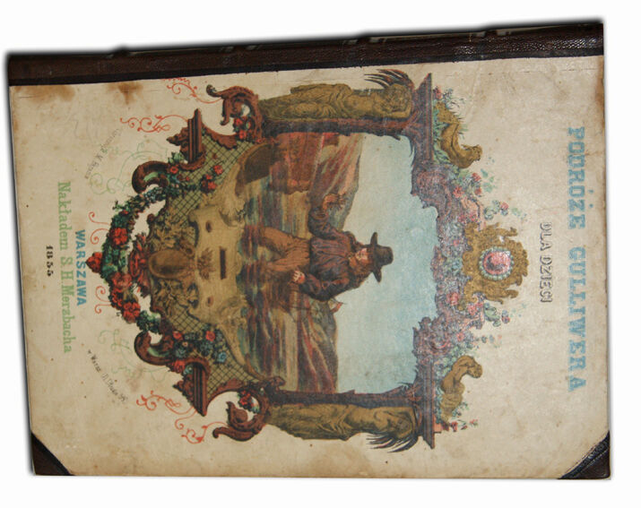 SWIFT - PODRÓŻE GULIWERA. GULIWER DLA DZIECI czyli najciekawsze przygody tego wędrowca  1855r.  chromolitografia Fajans