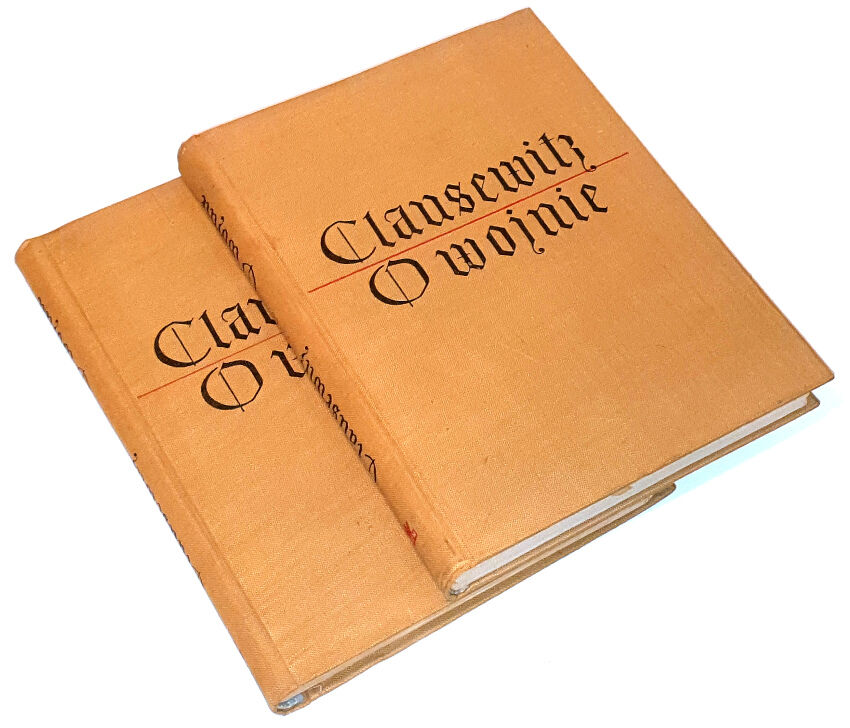 CLAUSEWITZ- O WOJNIE t. I-II [płótno] 