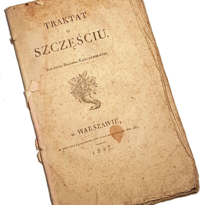 KIEŁCZEWSKI- TRAKTAT O SZCZĘŚCIU wyd. 1823