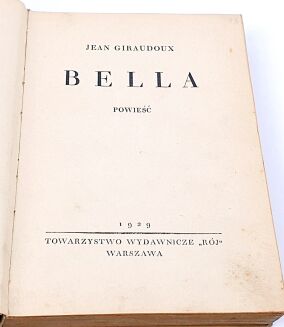 GIRAUDOUX - BELLA - 4